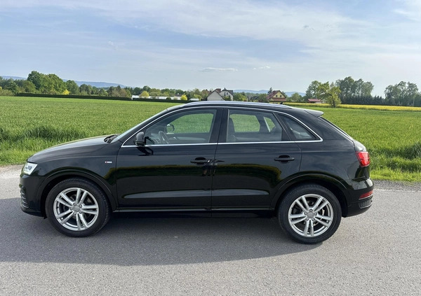 Audi Q3 cena 74500 przebieg: 120000, rok produkcji 2015 z Biała małe 121